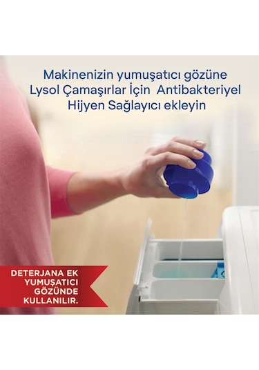 Lysol Çamaşırlar İçin Hijyen Sağlayıcı 1200 ML