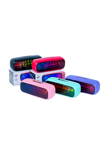 Platoon Pl-4458 Sd,usb Girişli Rgb Işıklı Bluetooth Speaker Ms-a11