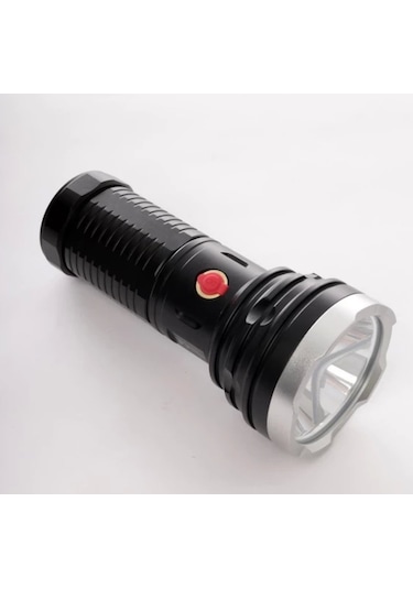 Powerdex 25w Şarjlı Ledli Profesyonel El Feneri 3200lm 3,7vx4 Adet Pil Çok Renkli