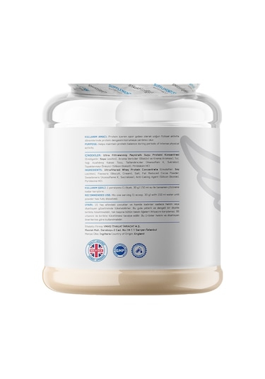 Supplementler Whey Protein 500 Gr Bisküvi