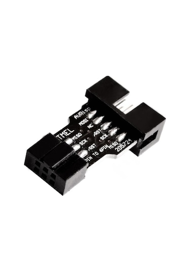 10 Pin 6 Pin Adaptör Kurulu Avrısp Mkıı Usbasp