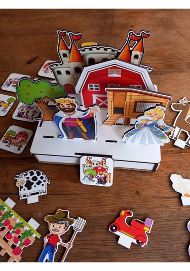 Montessori Masal Kutum Oyunu