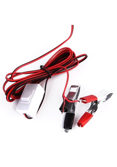 12 Volt 5watt Anahtarlı Araç Çakmaklı-maşalı Seyyar Led Ampul 180 Cm Kablolu 1
