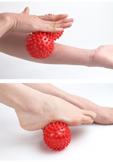 Qingmipy Pvc Masaj Topu: Egzersiz Ve Rahatlama İçin İç Ve Dış Mekan Kullanımına Uygun Çok Renkli