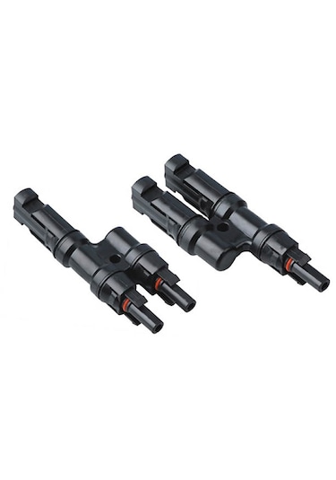 Mc4 Konnektör Paralel İkili Birleştirme Konnektörü Erkek-dişi