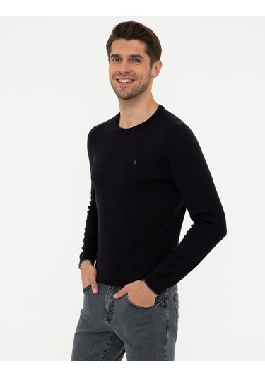 Pierre Cardin Erkek Lacivert Triko Kazak 50248582-vr033 Lacivert