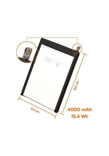 Lenovo K6 Note Bl270 Batarya Pil