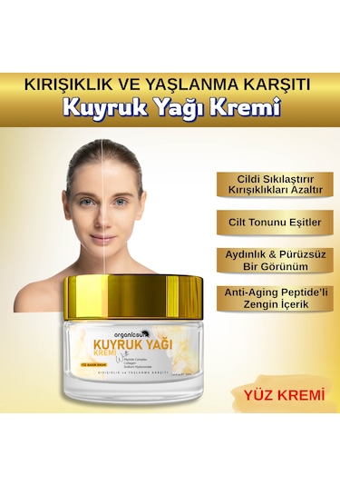 Organicsun Kuyruk Yağı Kremi  &