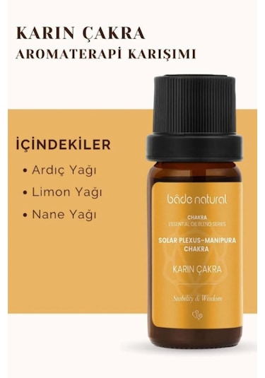 Bade Natural Karın Çakra Aromaterapi Karışımı 10 ML