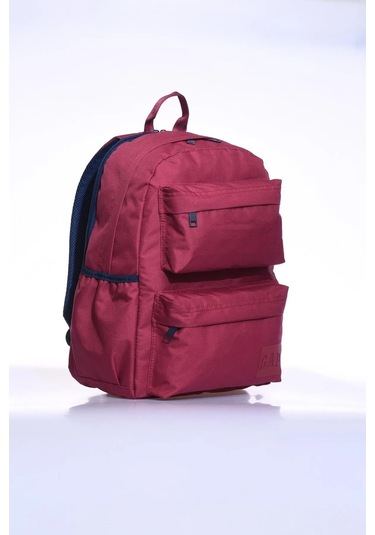 Gap Çok Gözlü Unisex Okul Günlük Sırt Çantası Bordo 03394