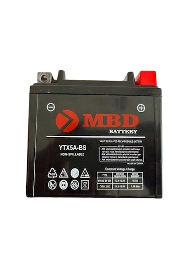 Motosiklet Ytx5l-bs Akü