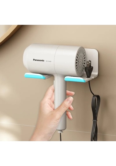 Maoyaya Saç Kurutma Makinesi Tutucu, Banyo Saç Düzleştirici Standı, Çok Renkli Tırnak Seti Çok Renkli