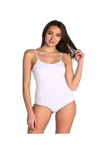 Seher Yıldızı Elastan İp Askı Body Skd 0066 6 Lı Paket Beyaz