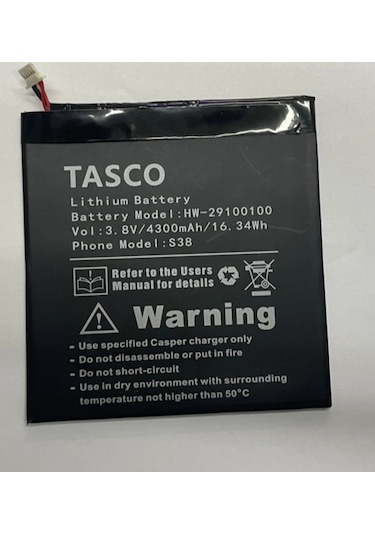 Casper Uyumlu Via S38 S38M S38 Plus S48 Batarya Pil