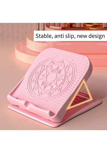 Germe Tahtası Eğimli Pedal Yalın Bacak Fitness Ekipmanları Ev Pembe