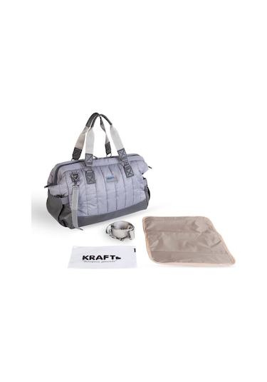 Kraft Lava Bebek Bakım Çantası Gri - Gri
