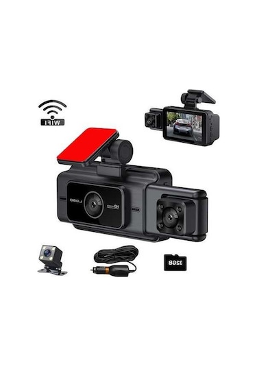 Tongxida Yüksek Çözünürlüklü 1080p Kızılötesi Gece Görüş Araç Kaydedici, Kablosuz Wifi, İçi Dvr