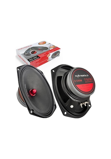 Navigold Midrange Ng-695 Oval Kayık 650 Watt 2 Adet