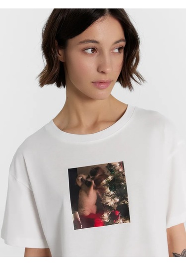 Mark Formelle Pantolonlu Pamuklu Pijama 291127071 Beyaz