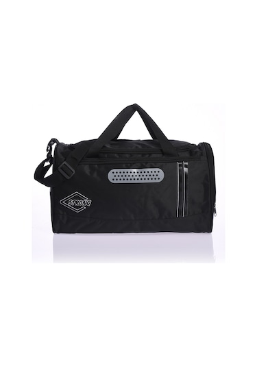 Strong Ayakkabı Bölmeli Spor Ve Antrenman Çantası , Fitness Çantası , Seyahat Çantası Yn01 Siyah Siyah