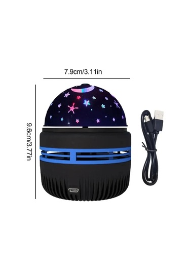 Conventions1 Led Yıldızlı Gökyüzü Gece Işıkları Usb Dönen