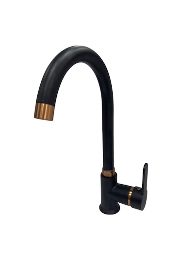 Armour Armatür Mutfak Bataryası Siyah Rose Siyah