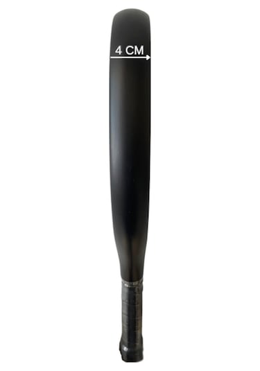 Rebuwo Half Carbon Round Padel Raketi Beyaz