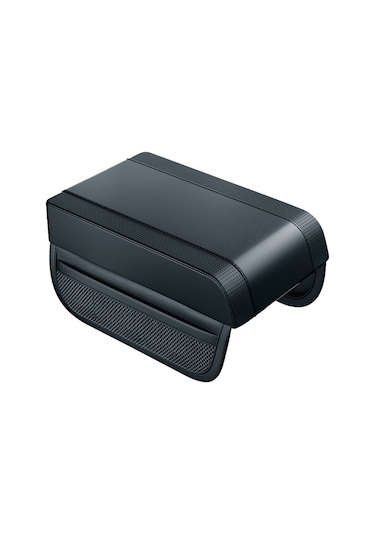 Araba Kol Dayanağı Saklama Kutusu Mat Deri Ve Hafızalı Köpük Araba Orta Konsol K Kahverengi