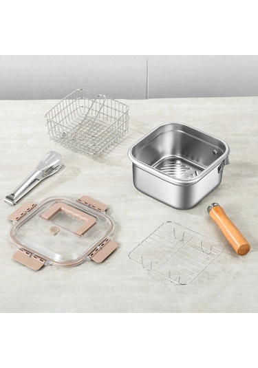 Homyl Restoran Tavuk Kanadı Kafe Için Çok Amaçlı Tencere Gösterildiği Gibi