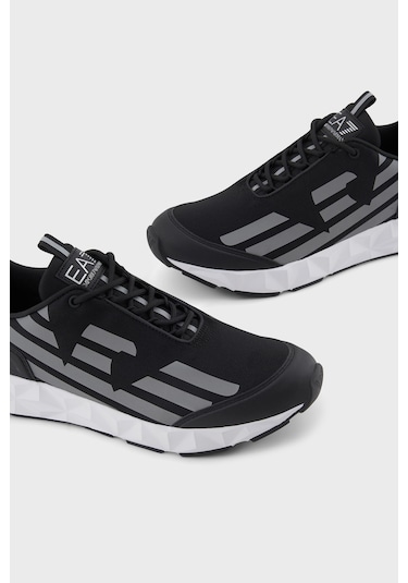 Ea7 Unisex Ayakkabı X8x217 Xk433 N763 Siyah-gümüş Siyah-gümüş