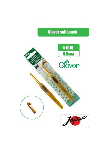 Clover Clover Sofт Touch 6.0 Mm Örgü Kancası 257045446