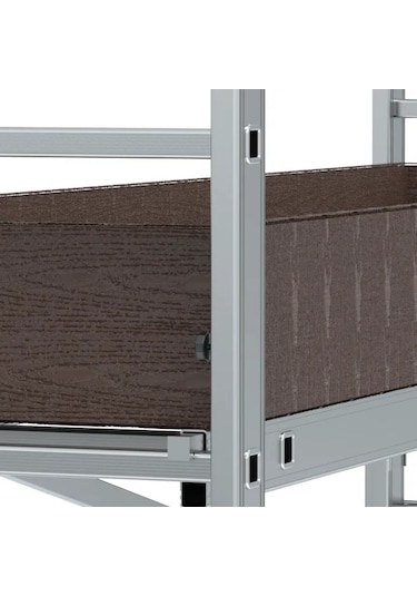 Narvon 2x2,5 5 Mt Tekerlekli Teleskopik Alüminyum Iskele