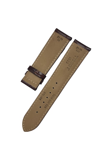 Tissot 22mm Kahverenk Deri Saat Kordonu