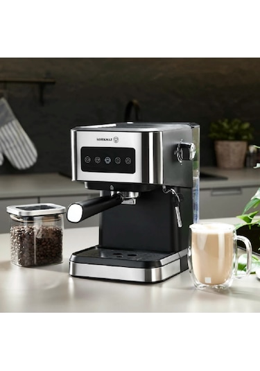 Korkmaz Java A981 Süt Köpürtücülü Espresso Kahve Makinesi