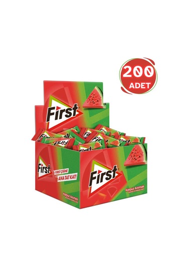 First Karpuz Aromalı Sakız 200 X 1,7g