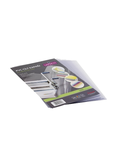 Lamiess A-3 160 Micron Opak Cilt Kapağı Şeffaf 100'lü