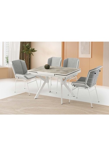 Mobilgen Sadece Masa Rambla 110+60 Petra Açılabilir Masa Çok Renkli