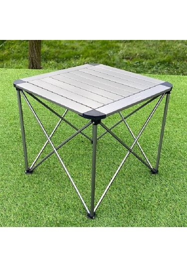 Katlanabilir Alüminyum Kamp Masası 50X50X48 Cm