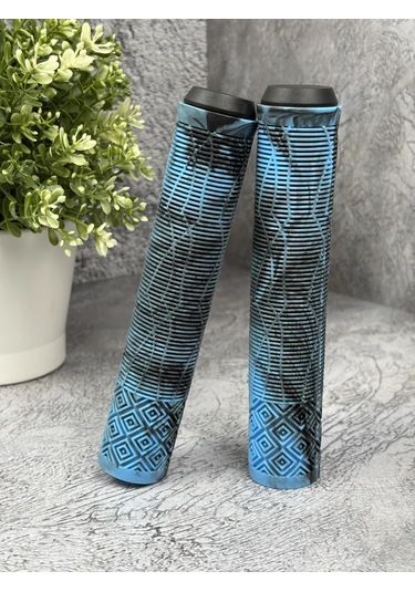 Homaland Trick Bisikleti Ve Bmx Scooter İçin Grip 374602797 Mavi