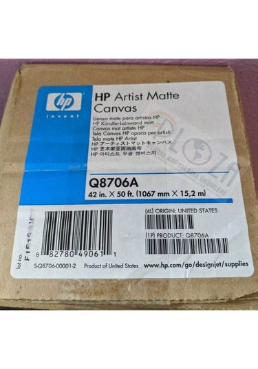 Q8706a Hp Artist Matte Canvas 380 Gsm-1067 Mm x 15.2 m