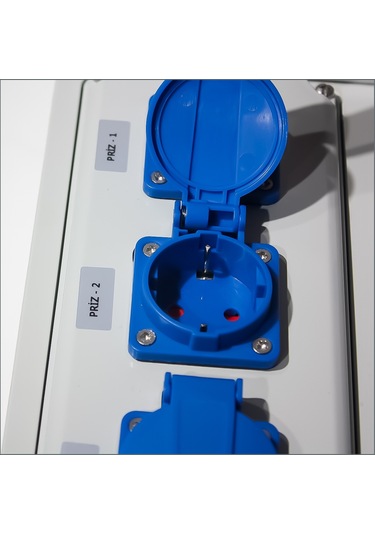 Novsen Ip44 Kombinasyon Panosu 3ad. 3x16, 1ad. 5x32, 3ad. Schuko Priz