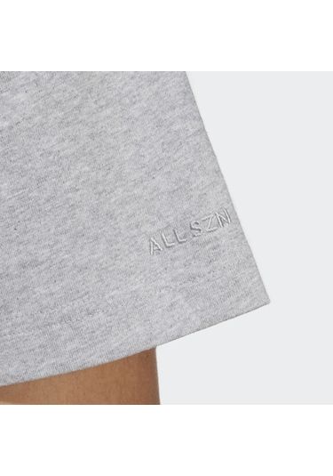 Adidas A Szn Erkek Gri Yuvarlak Yaka Tişört Gri