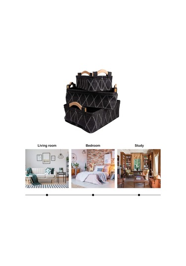 1 Set 3 Pcs Kozmetik Depolama Sepeti Raf Organizatörü B Makyaj Organizatör Sepetleri 2