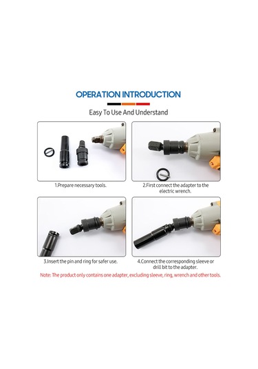 Xindoker Elektrikli Anahtar İçin Dayanıklı Ve Kullanışlı Adaptör, 90 /360 Seçenekli, Siyah Karbon Çelik