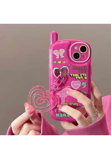 Moda Kore Sevimli 3d Yumuşak Kılıf İphone Uyumlu 14 - Di Tiao Marka, Yumuşak Kauçuk, Japonya Ve Güney Kore Tarzı