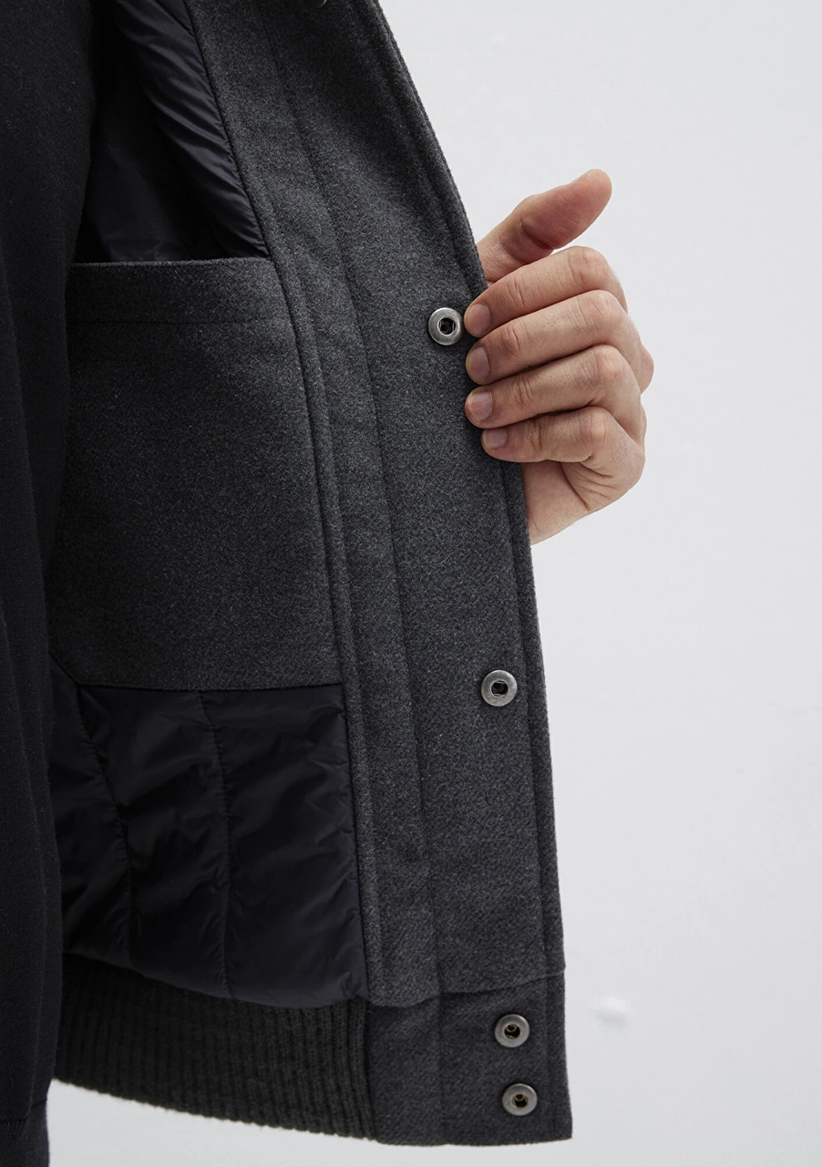 Mavi - Yün Karışımlı Antrasit Ceket 0110658-80023 Antrasit