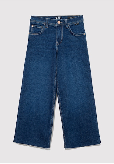 Çocuk Mavi - Lori 90s Koyu Mavi Jean Pantolon 7010036-88225 Mavi