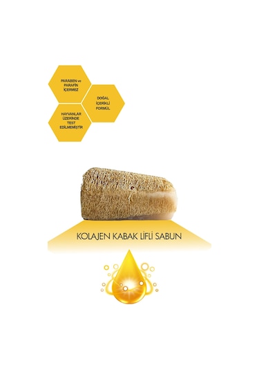Le Balvo Kabak Lifli Kolajen Sabunu 110 G