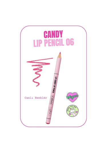 Callista Lip Candy Dudak Kalemi 06 Dragon Fruit - Pembe