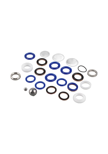 Konesam 固瑞克 Ultra 390/395/495/595 İçin 244194 Numara Paslanmaz Çelik Ve Silikon Oring Seti - Dayanıklı Sprey Pompa Tamir Yedek Parçası